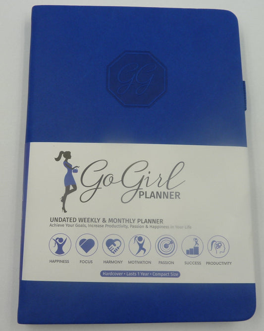GoGirl Royal Blue Planner-A5
