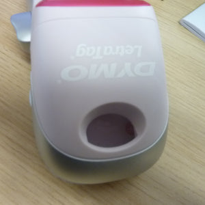 Dymo LetraTag LT-100H Handheld Label Maker-PINK