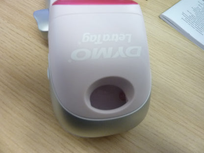 Dymo LetraTag LT-100H Handheld Label Maker-PINK
