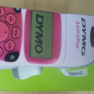 Dymo LetraTag LT-100H Handheld Label Maker-PINK