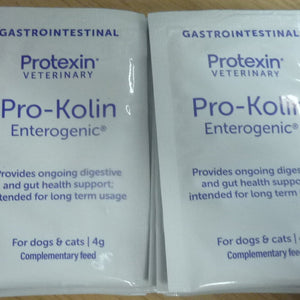 Protexin Veterinary Pro-Kolin Enterogenic Gut Health Sachets for Cats and Dogs, Chicken Flavour, 30 Sachets