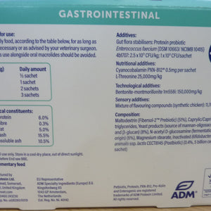 Protexin Veterinary Pro-Kolin Enterogenic Gut Health Sachets for Cats and Dogs, Chicken Flavour, 30 Sachets