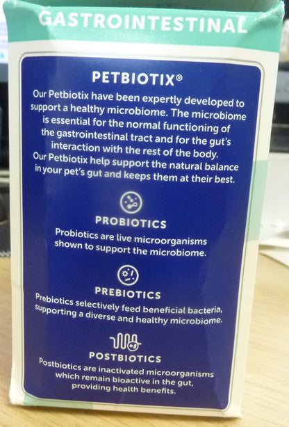 Protexin Veterinary Pro-Kolin Enterogenic Gut Health Sachets for Cats and Dogs, Chicken Flavour, 30 Sachets