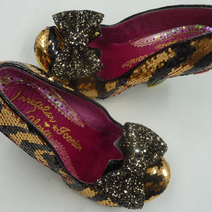 Irregular Iconic Choice Women's NICK OF TIME BLACK/GOLD + BALCK/PINK UK5/EU38 RRP:£90