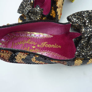 Irregular Iconic Choice Women's NICK OF TIME BLACK/GOLD + BALCK/PINK UK5/EU38 RRP:£90
