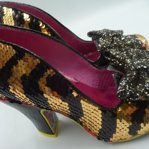 Irregular Iconic Choice Women's NICK OF TIME BLACK/GOLD + BALCK/PINK UK5/EU38 RRP:£90