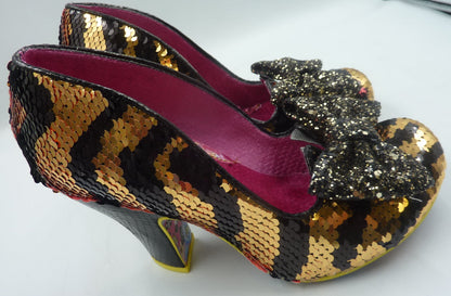Irregular Iconic Choice Women's NICK OF TIME BLACK/GOLD + BALCK/PINK UK5/EU38 RRP:£90