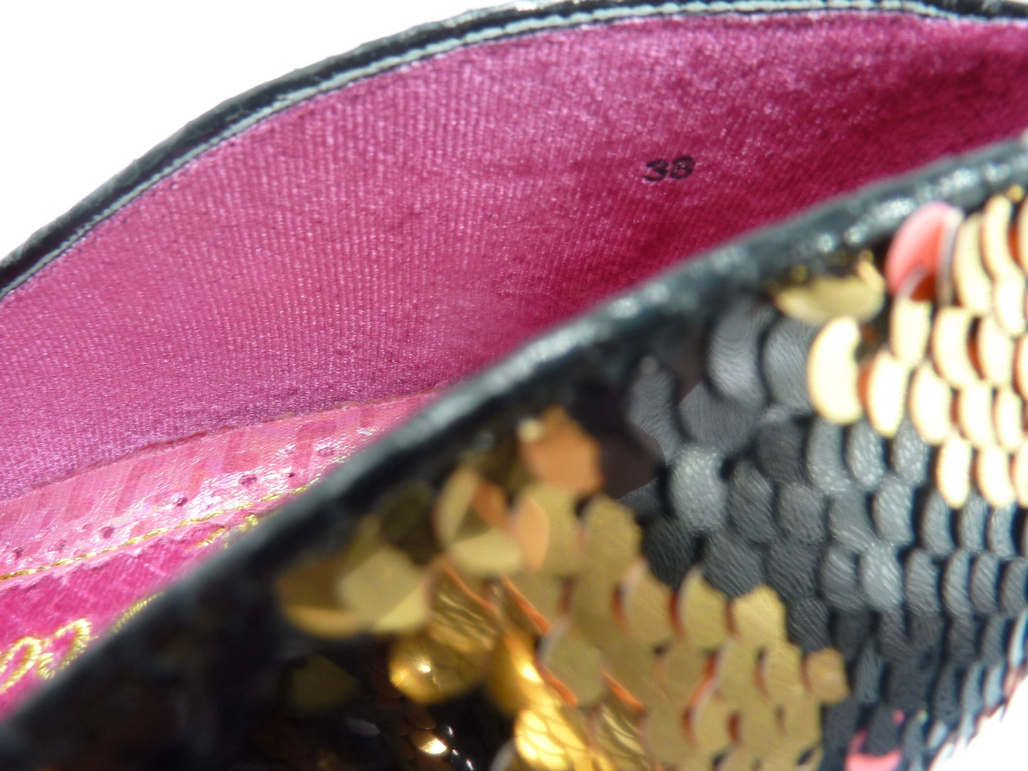 Irregular Iconic Choice Women's NICK OF TIME BLACK/GOLD + BALCK/PINK UK5/EU38 RRP:£90