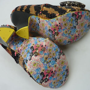 Irregular Iconic Choice Women's NICK OF TIME BLACK/GOLD + BALCK/PINK UK5/EU38 RRP:£90