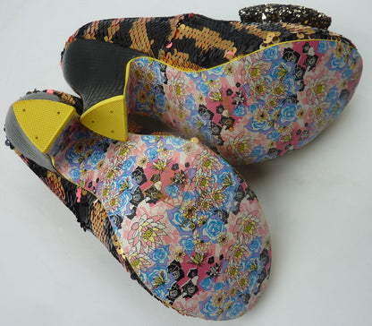 Irregular Iconic Choice Women's NICK OF TIME BLACK/GOLD + BALCK/PINK UK5/EU38 RRP:£90