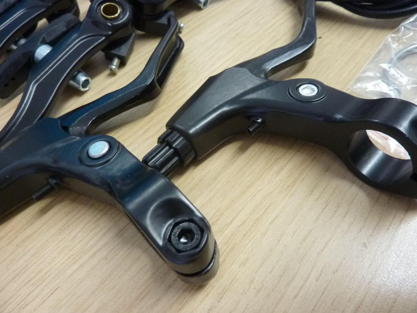 Complete Bike Brake Set-Black