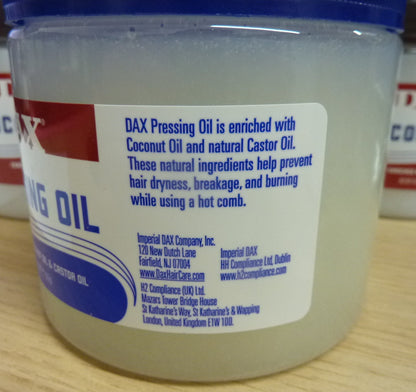 Dax Pressing Oil Enriched With Coconut Oil & Castor Oil 397 g