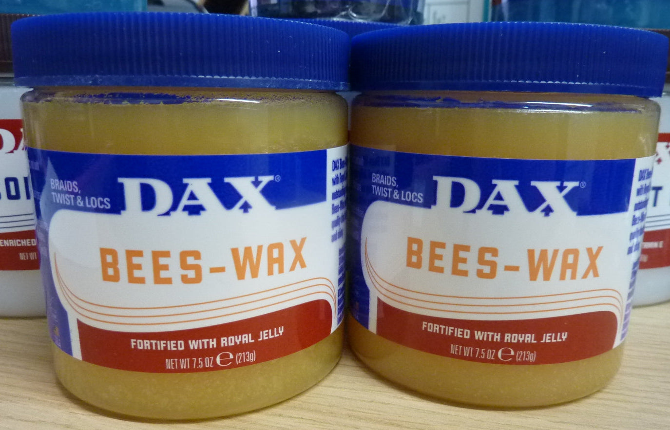 2 x DAX Bees Wax 213G EACH TUB