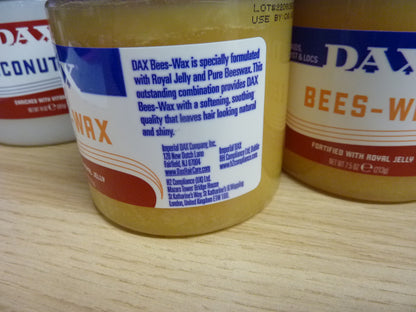 2 x DAX Bees Wax 213G EACH TUB