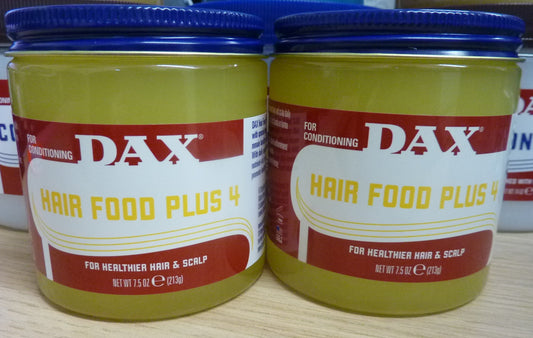 2 X DAX Hair Food Plus 4- 213G EACH TUB