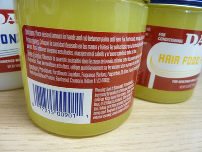 2 X DAX Hair Food Plus 4- 213G EACH TUB