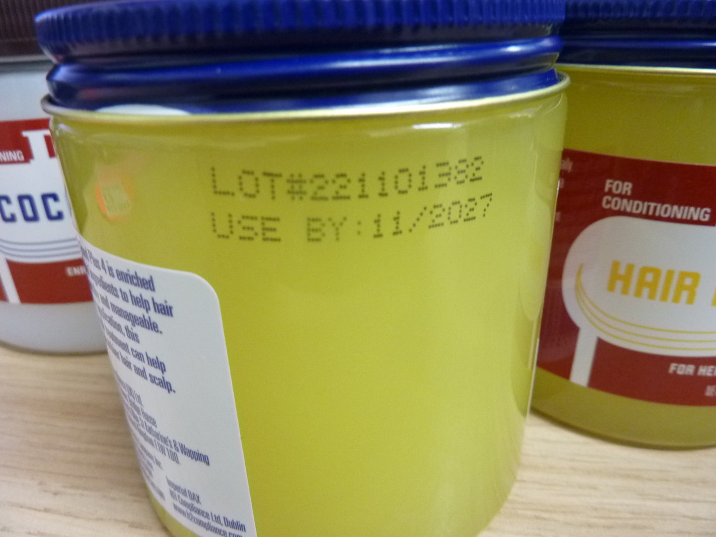 2 X DAX Hair Food Plus 4- 213G EACH TUB
