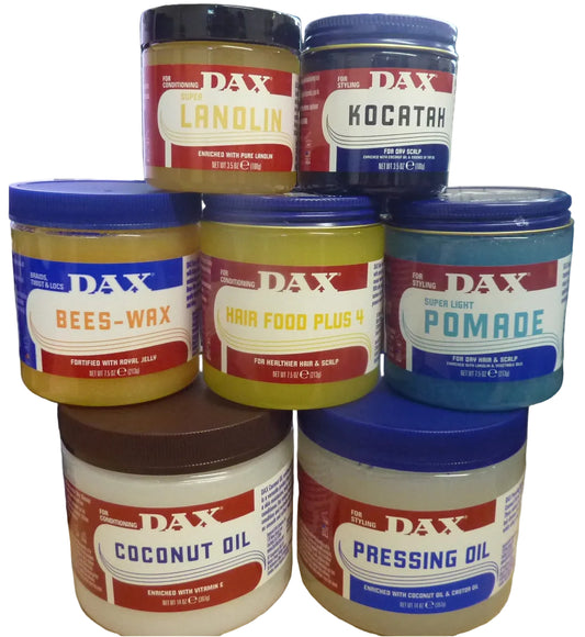 7PC BUNDLE Of DAX Hair Products