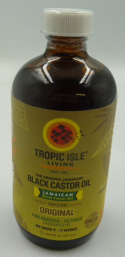 Tropic Isle Living - Jamaican Black Castor Oil - Original Fire Roasted - 237ml