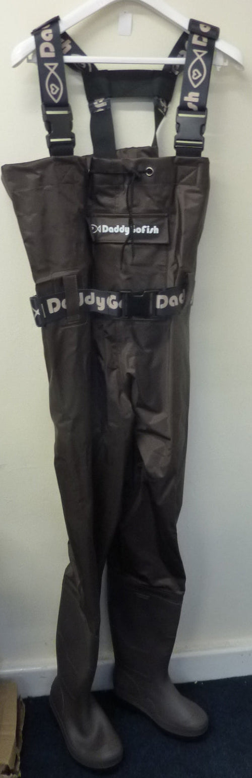 DaddyGofish Waders-Brown-M9/W11