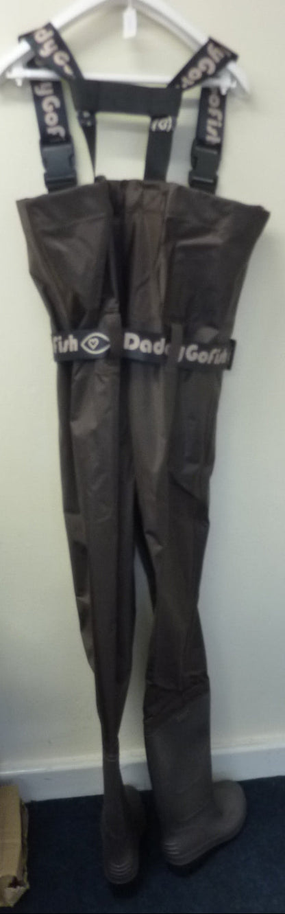 DaddyGofish Waders-Brown-M9/W11