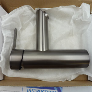 Basin Mixer Tap Gun Metal Grey set
