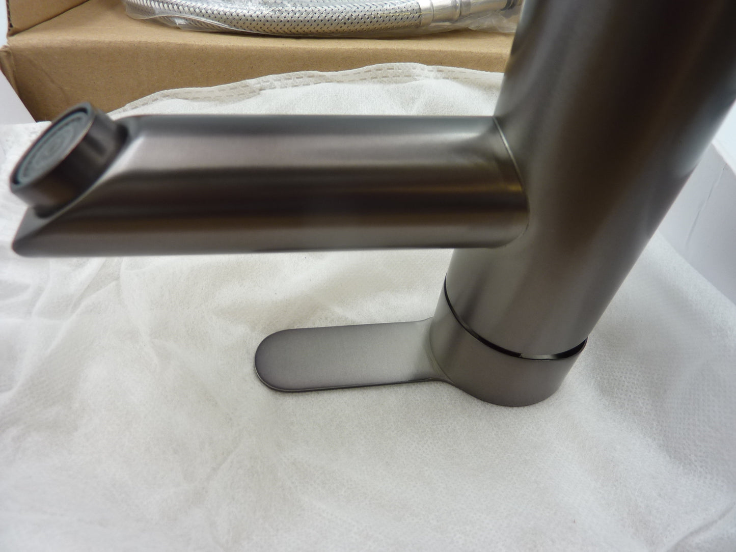 Basin Mixer Tap Gun Metal Grey set
