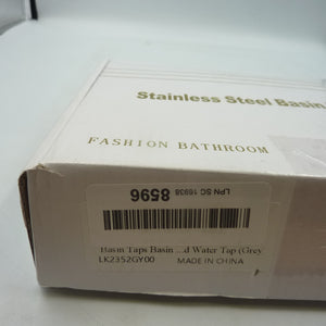 Basin Mixer Tap Gun Metal Grey set