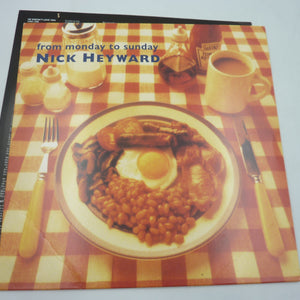 Nick Heyward - From Monday to Sunday Limited Edition Orange Vinyl 12
