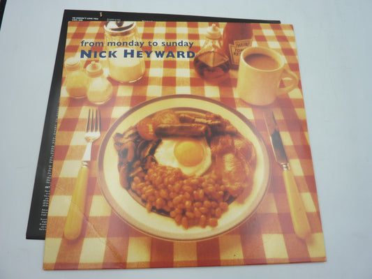 Nick Heyward - From Monday to Sunday Limited Edition Orange Vinyl 12" Album