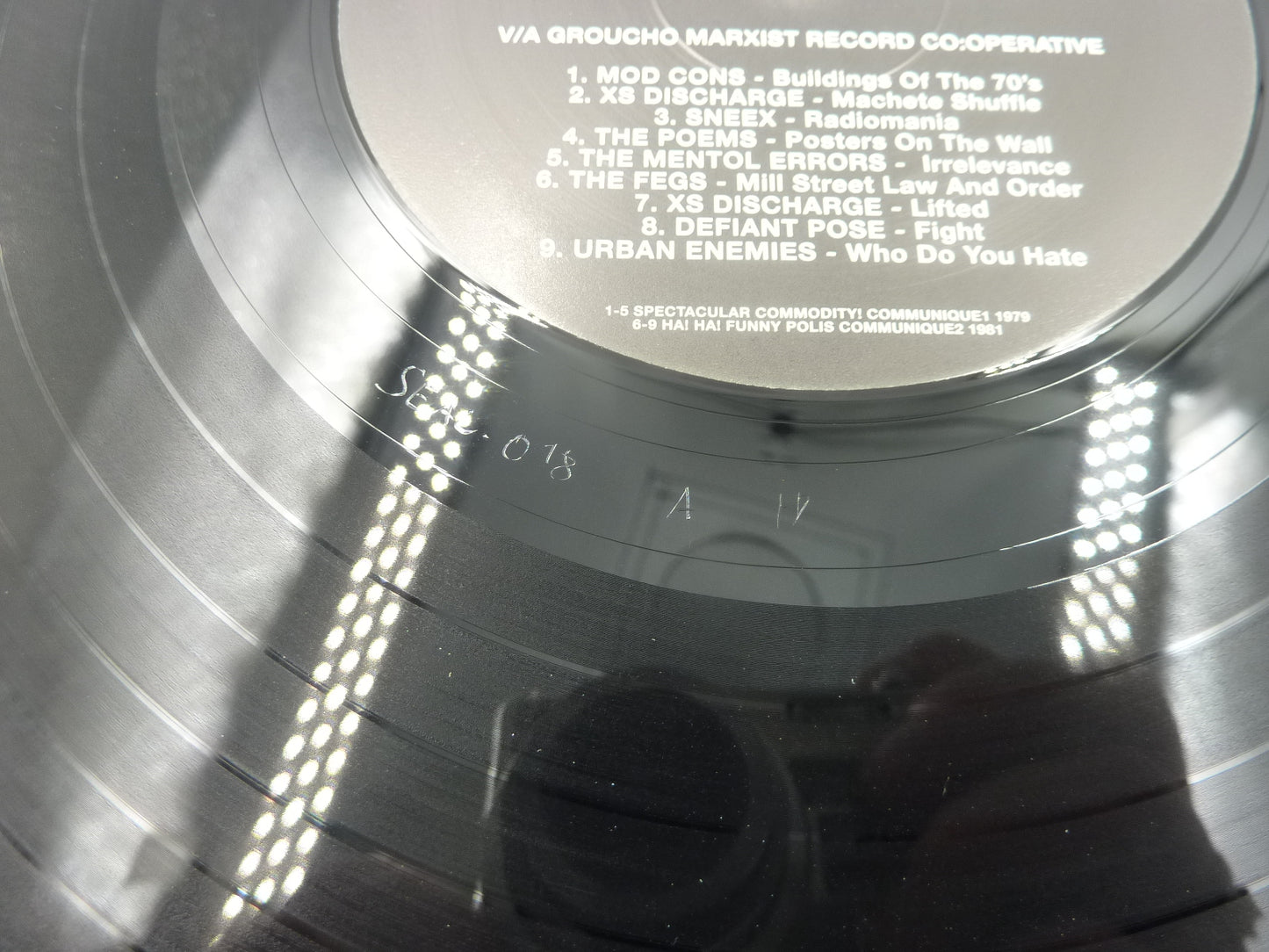 Groucho Marxist Record co:operative Vinyl