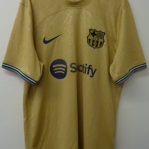 Nike FC Barcelona 22/23 Away Stadium SS Shirt With Sponsor-MEDIUM