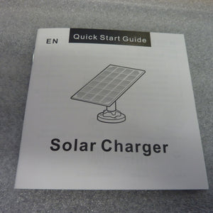 Outdoor Wireless Camara Solar Panel Solar Panel for Home Security Camera