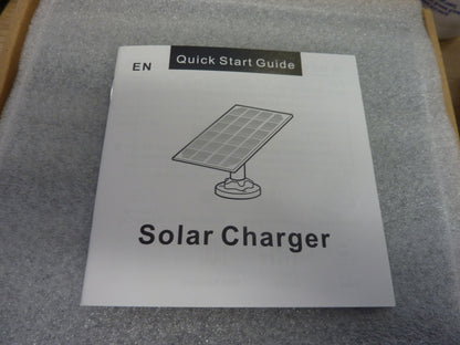 Outdoor Wireless Camara Solar Panel Solar Panel for Home Security Camera