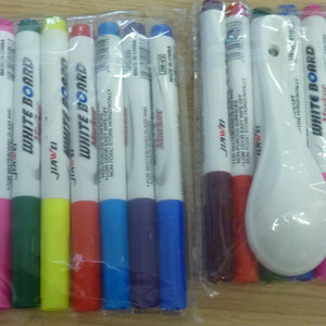 2 X 12PK JIAWEI WHITEBOARD ACRYLIC MARKER PENS