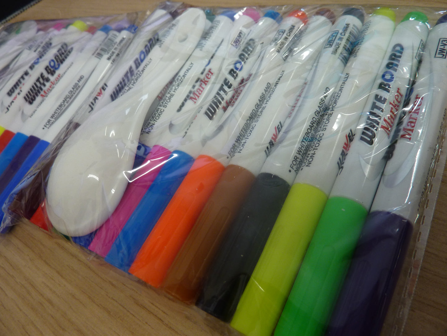 2 X 12PK JIAWEI WHITEBOARD ACRYLIC MARKER PENS