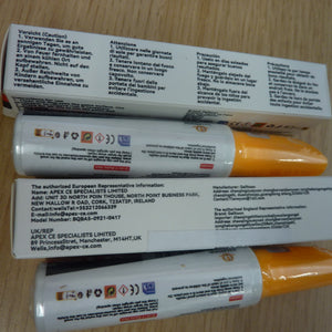2 X Silver Car Touch Up Paint Pen 0.8oz 2-in-1 Scratch Repair Fill & Paint Quick