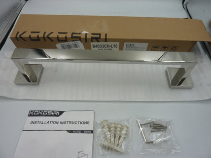 KOKOSIRI 16" Towel Rail Polished Chrome