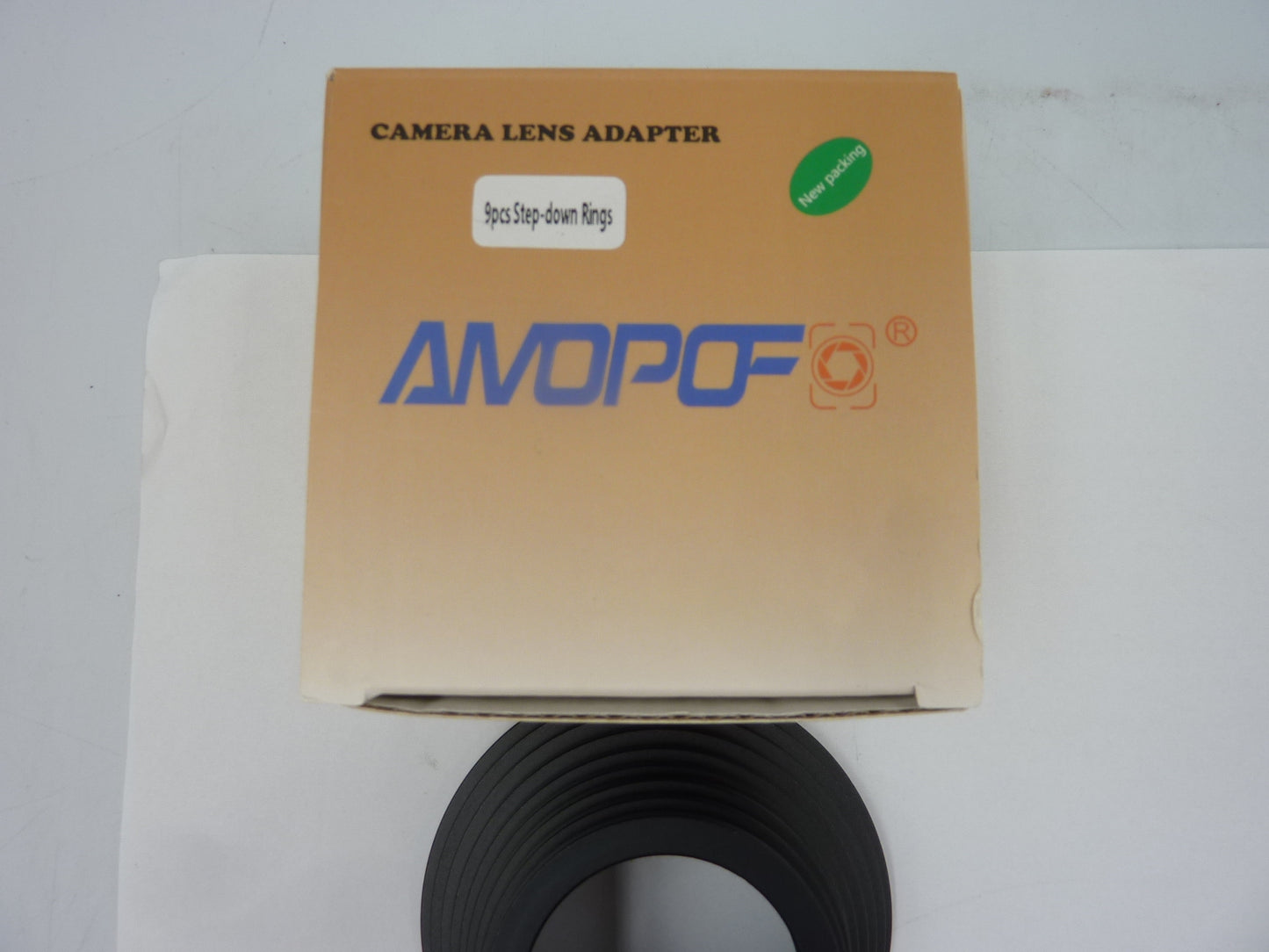 Amopofo 9PC Step Down Rings 82-40.5mm