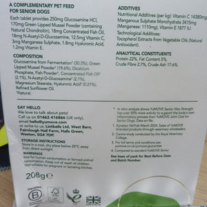YuMOVE Max Strength Joint Care for Senior Dogs 240