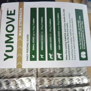 YuMOVE Max Strength Joint Care for Senior Dogs 240