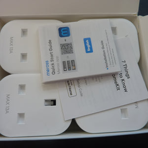 Meross Smart Plug with Energy Monitoring, Mini WiFi 4 Pack