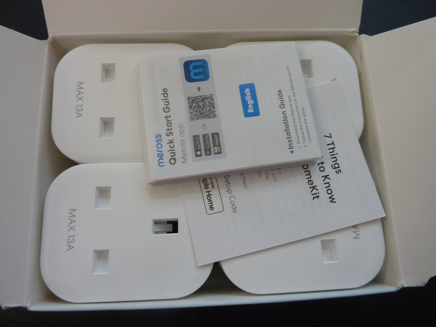 Meross Smart Plug with Energy Monitoring, Mini WiFi 4 Pack