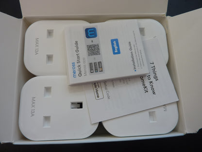 Meross Smart Plug with Energy Monitoring, Mini WiFi 4 Pack