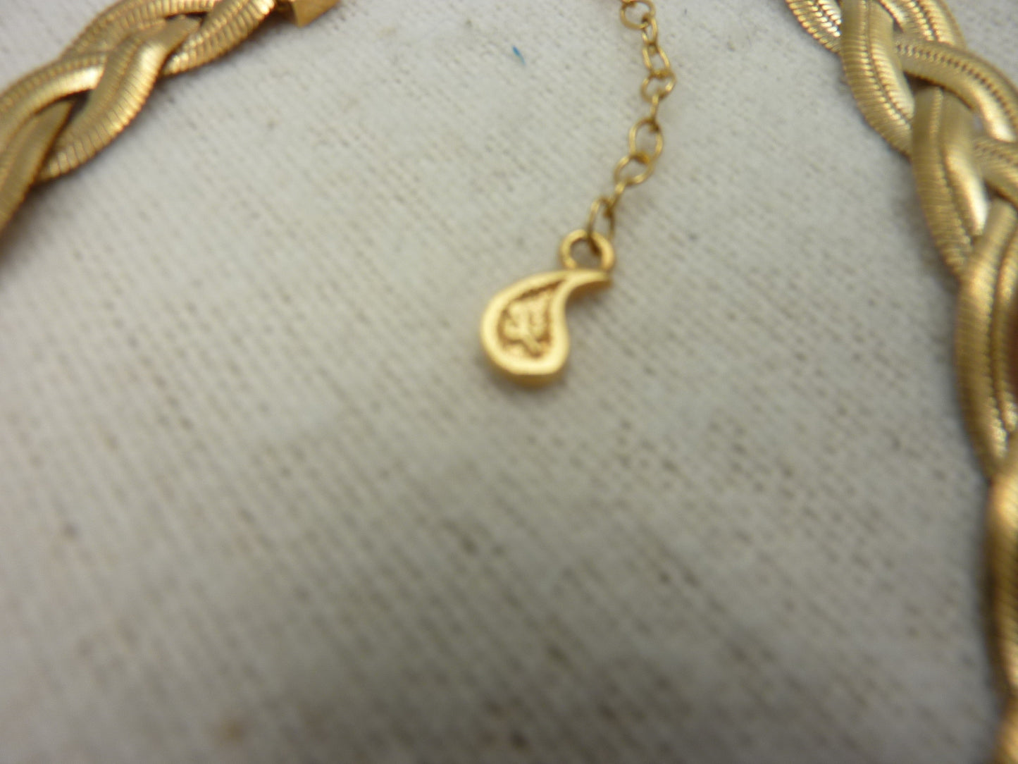 Maggoosh Gold-Plated Liquid Braid Thick Necklace