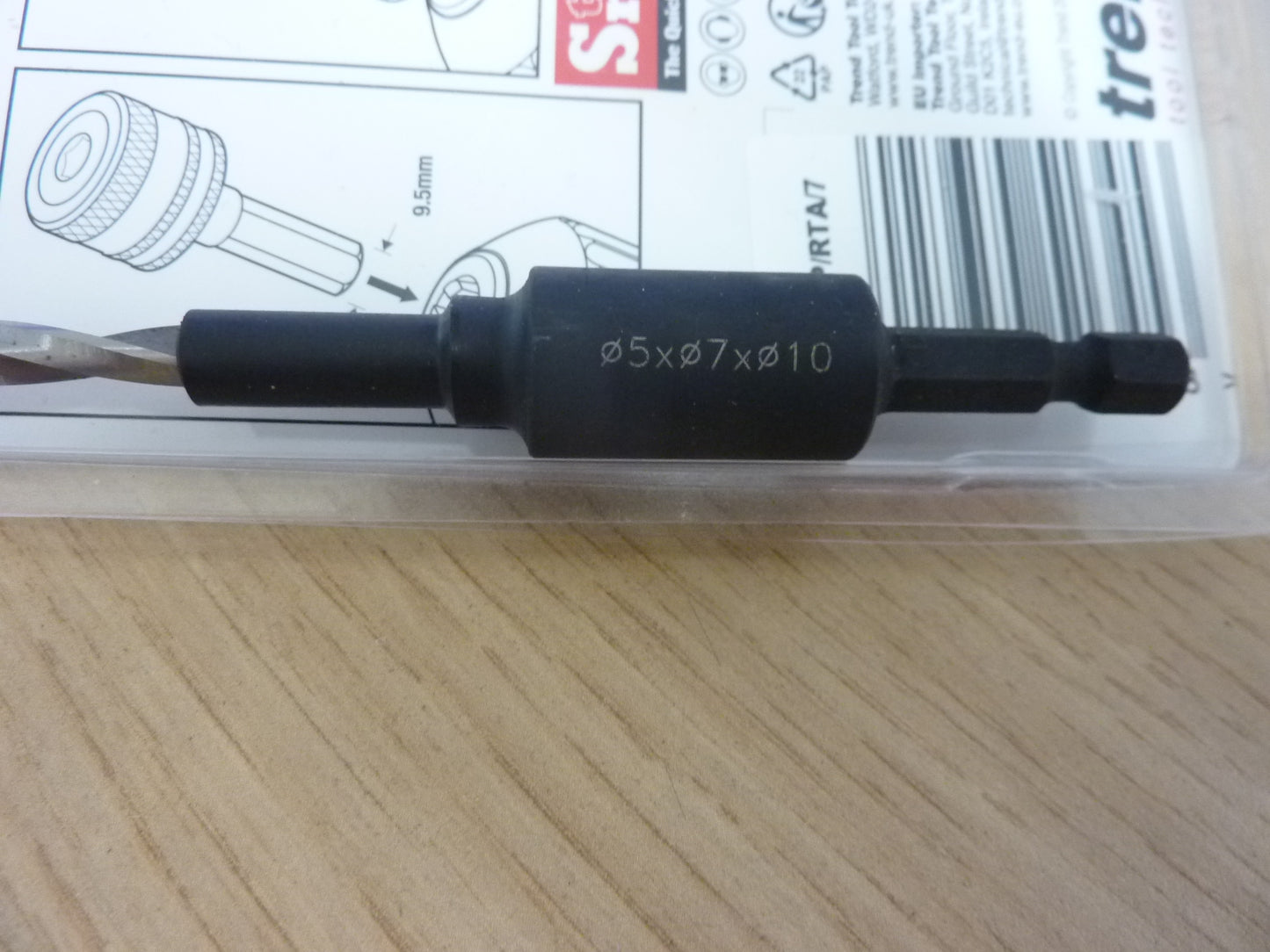 Trend Snappy RTA 7mm Stepped Drill Bit