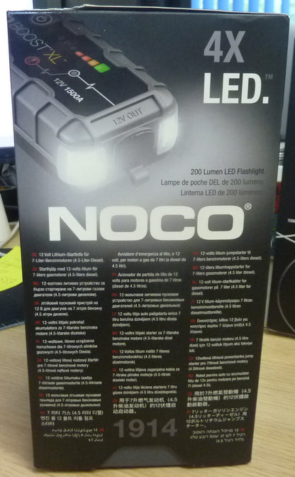 NOCO BOOST XL GB50- POWER PACK ONLY