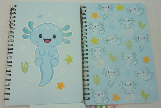 Axolotls Stationary Gift Set