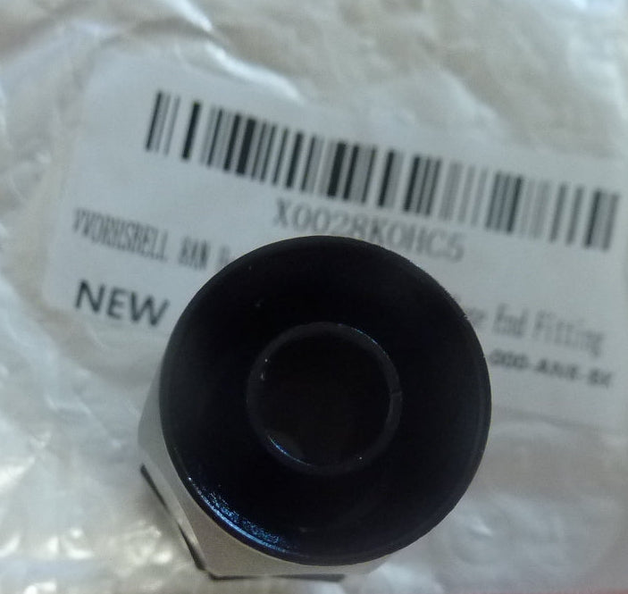 VVORHSBELL 8AN Hose End Fitting Straight-BLACK