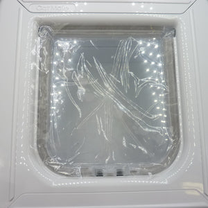 Cat Mate Elite Microchip Cat Flap with Timer & 4-Way Lock – White (355W)